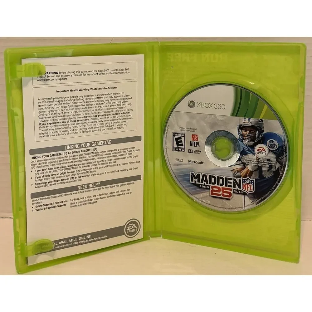 Madden NFL 25 (2014) Microsoft Xbox 360 Game